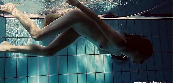  Hot underwater babe Lera from Russia